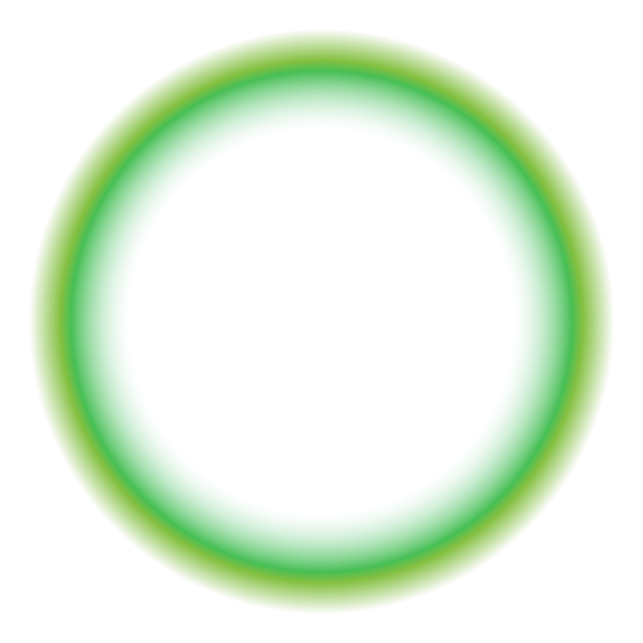 a green halo sphere